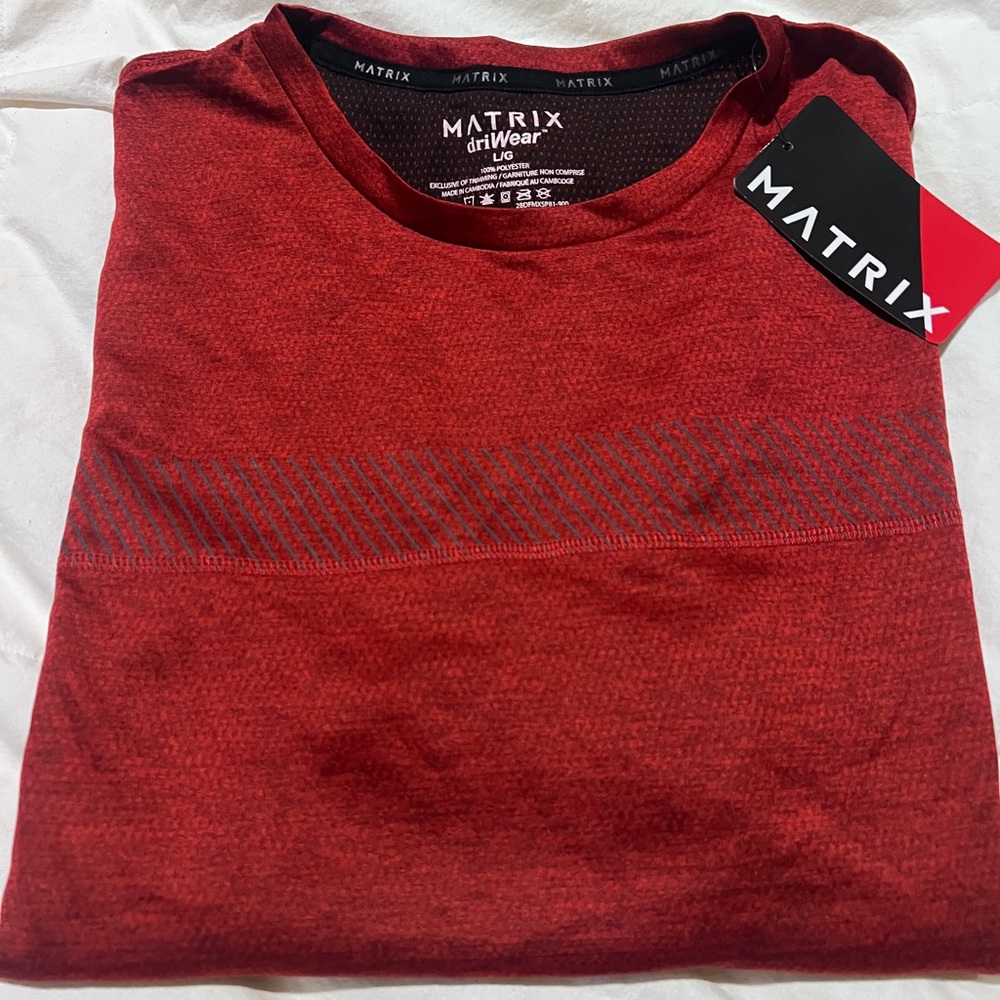 Matix Red DriWear Tee